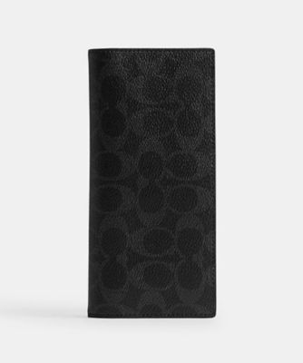 ＜COACH＞ブレスト　ポケット　ウォレット　シグネチャー　キャンバス